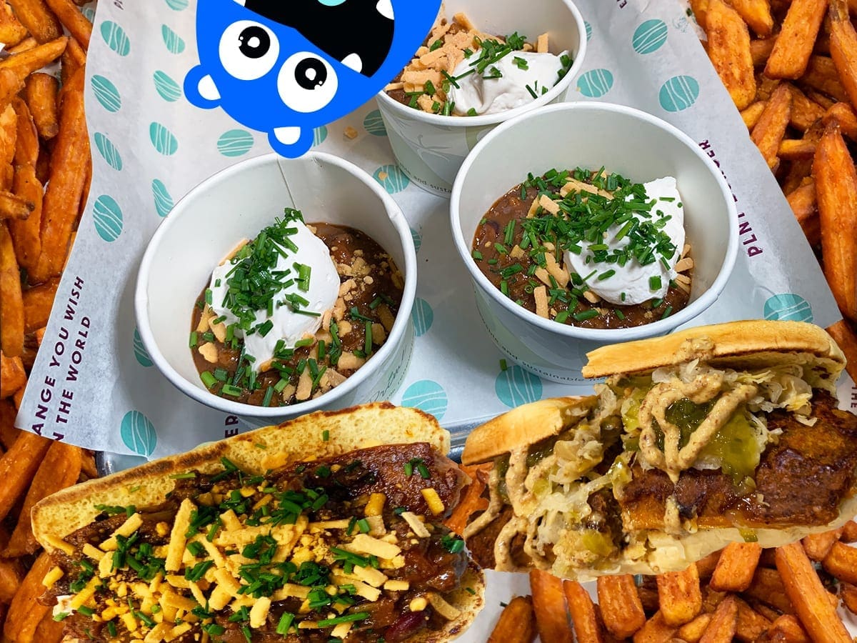 New Meaty Vegan Chili and Hot Dog at PLNT Burger in Downtown Silver Spring