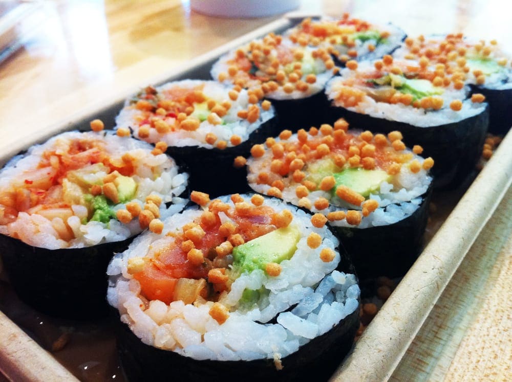 Spicy Salmon Roll from Oh Fish