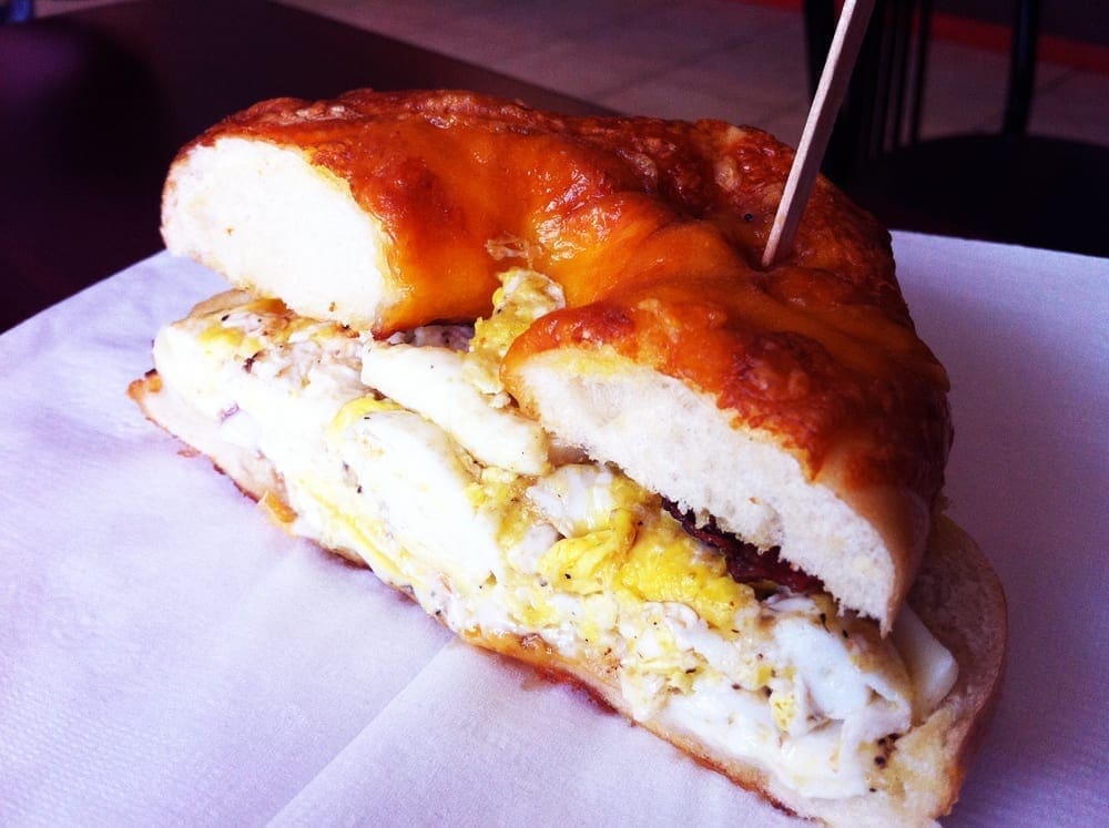Bacon Egg & Cheese Bagel from My Little Bistro