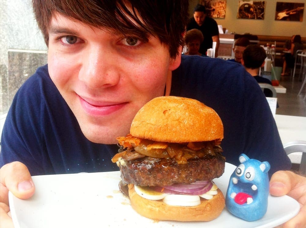 Gluten Free Burger from Counter