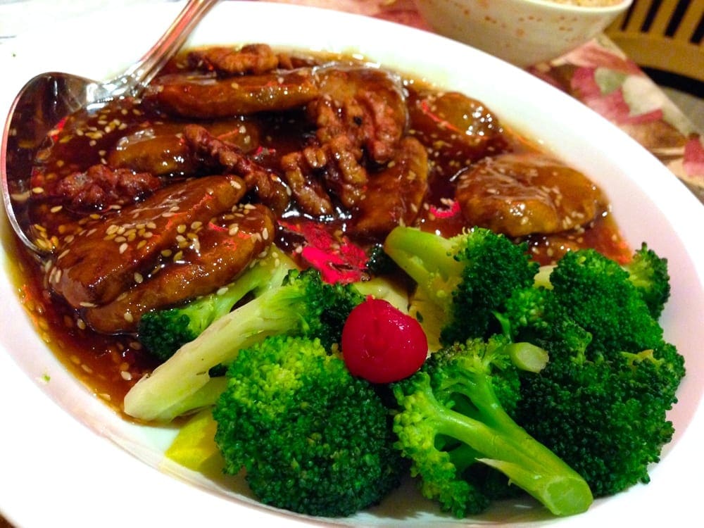 Beef Mix Vegetables from Yuan Fu Vegetarian