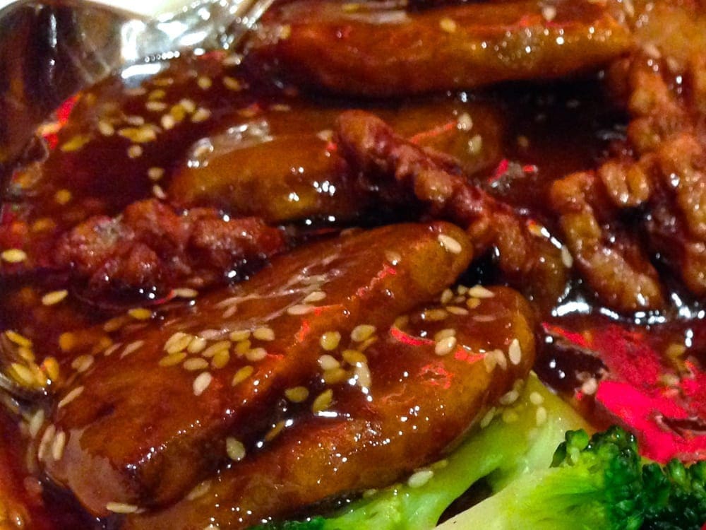 Beef Mix Vegetables from Yuan Fu Vegetarian
