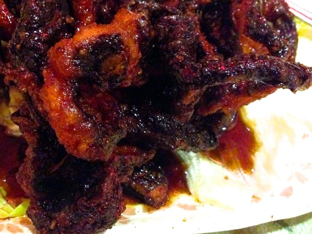 Crispy Black Mushrooms from Yuan Fu Vegetarian
