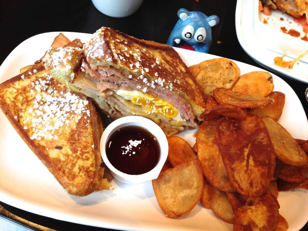 Monte Cristo Sandwich $11 Brunch @ Scion Silver Spring