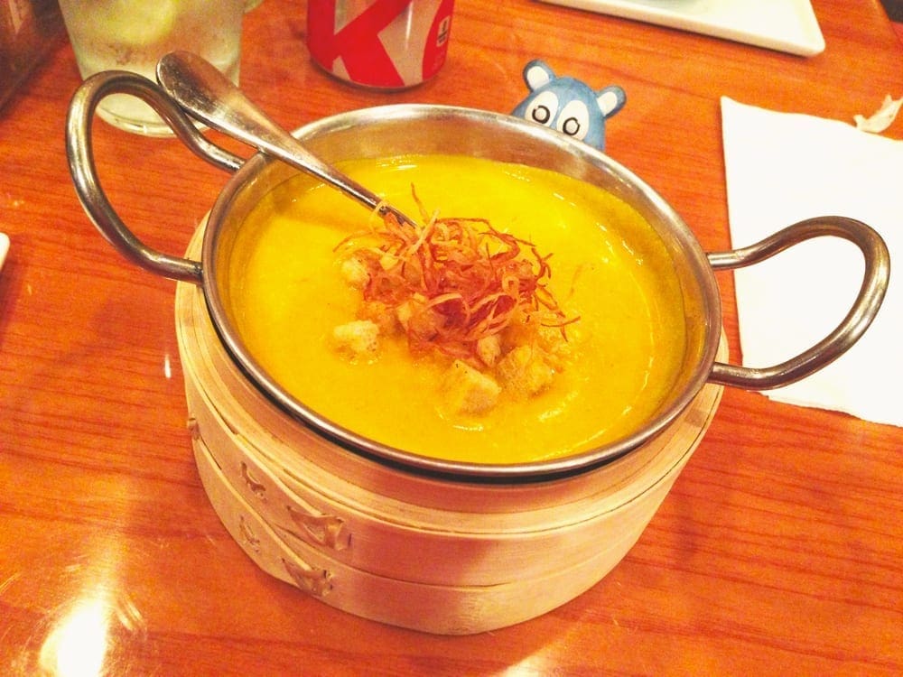Pumpkin Soup from Sushi Jin