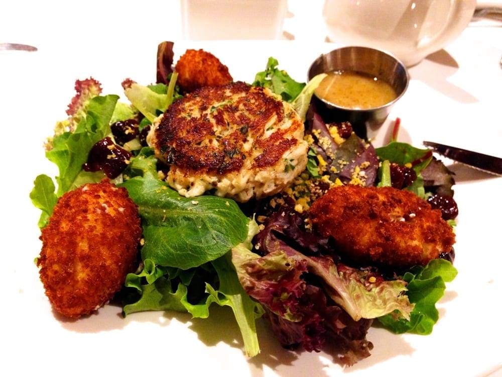 Crispy Goat Cheese from Cafe Deluxe Gaithersburg