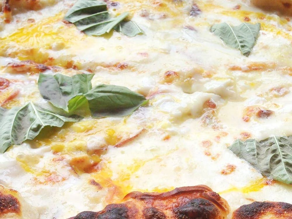 Sugo White Pizza $14 @ Sugo Osteria Rockville