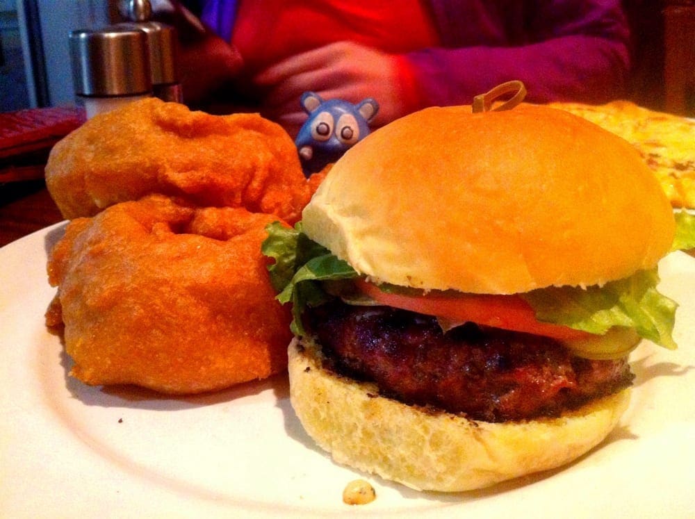 Bacon Jam Burger $14 @ Mad Fox Brewing Falls Church