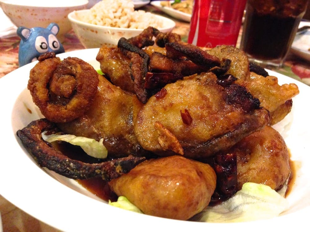 Three Kinds Crispy Delight from Yan Fu Vegetarian
