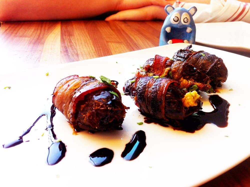 Bacon Wrapped Dates from Founding Farmers MoCo