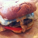 Brown Bag Burger Combo from Be Right Burger