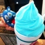 Cotton Candy Frozen Yogurt from Dumsers Ice Cream Ocean City