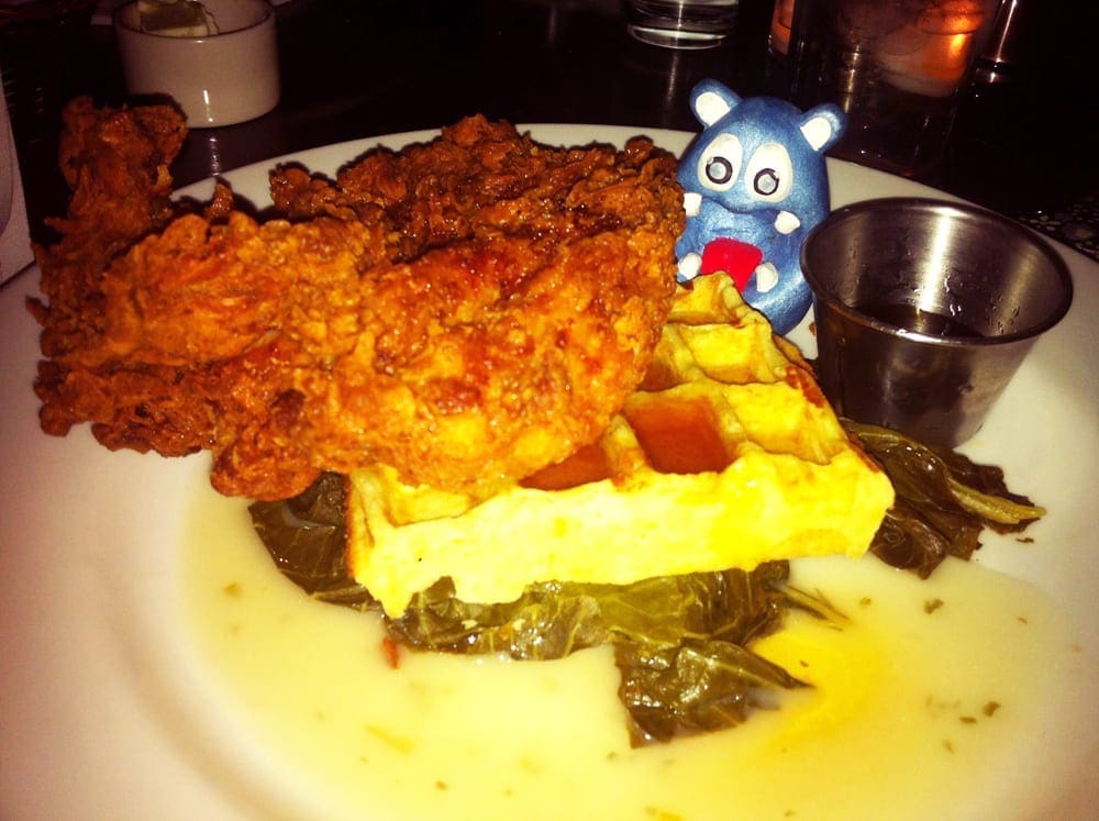 Country Fried Chicken & Waffle from Marvin