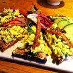 Egg Salad Tartine from Le Pain Quotidien