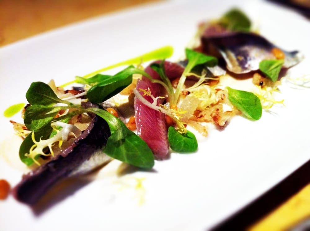 House Cured Sardines from Birch & Barley