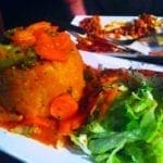 Mofongos Rellenos Bacalao from Cafe Del Angel San Juan Puerto Rico