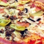 Pizza Capricciosa from Rita Italian Cafe