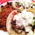 Shrimp Tacos from Surfside in Glover Park