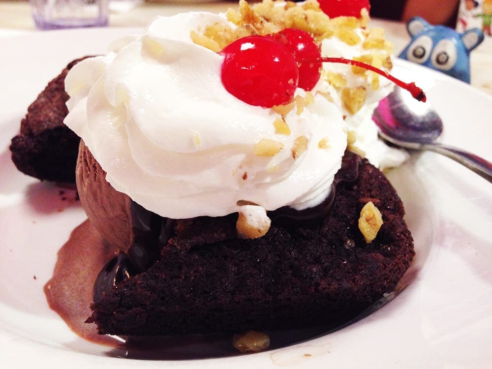 Brownie Decadence Dessert @ Silver Diner