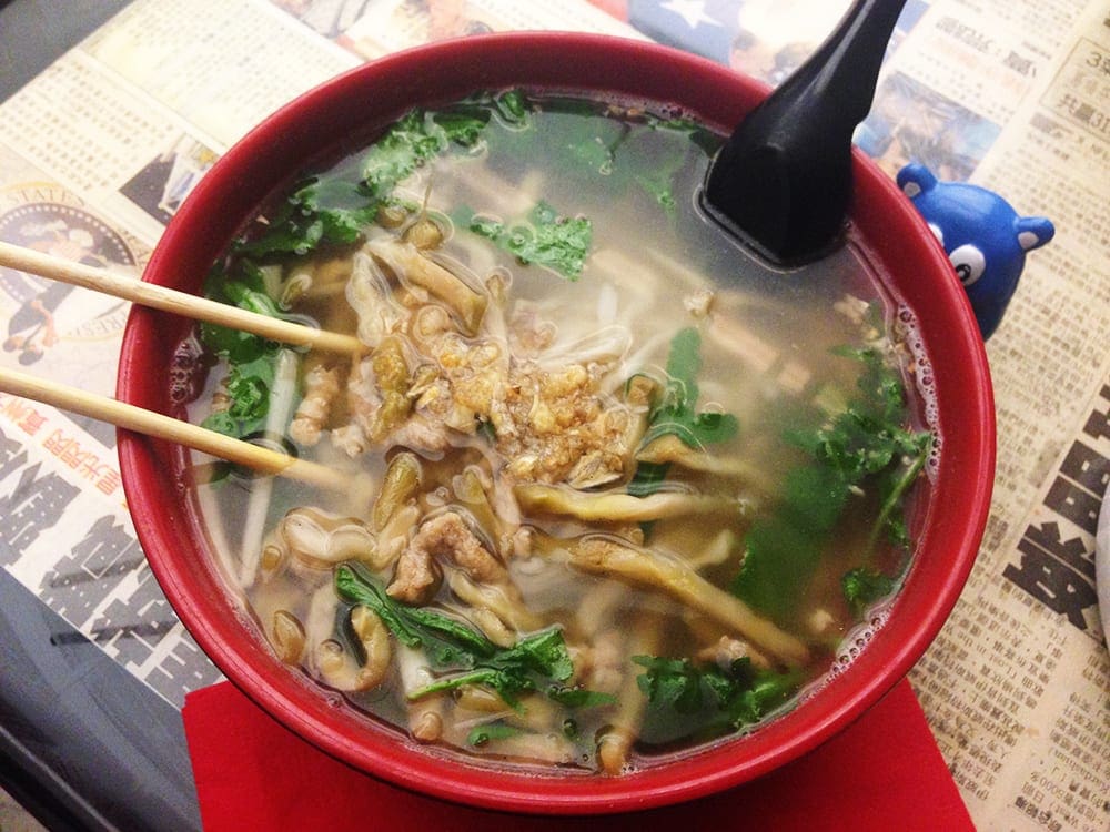 Crouching Tiger Hidden Noodle Soup $11 @ NaiNai's Silver Spring