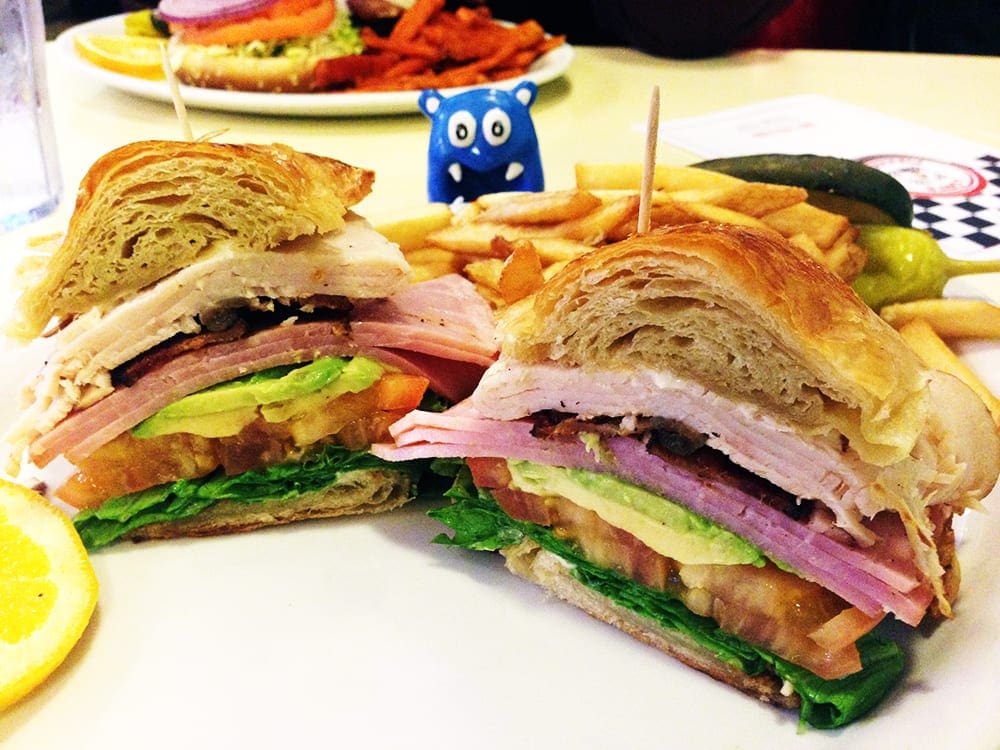 California Club Sandwich @ Lori's Diner San Francisco