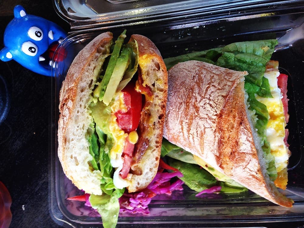 Eggy Blat Sandwich $11 @ Parlor 1255 San Francisco