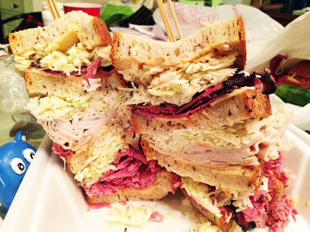 Russo's Tower Sandwich $15 @ Heckman's Deli Betheda