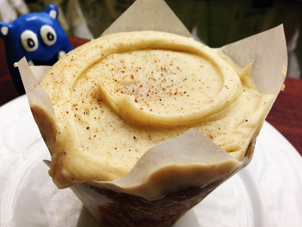 Egg Nog Cupcake @ Baked & Wired Georgetown DC