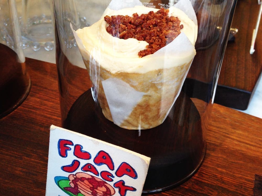 Flap Jack Bacon Cupcake @ Baked & Wired Georgetown DC