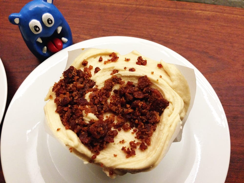 Flap Jack Bacon Cupcake @ Baked & Wired Georgetown DC