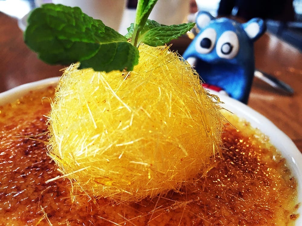 Passion Fruit Creme Brulee $7 @ Urban Butcher Silver Spring