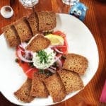 Smoked Wild Salmon $16 @ Nepenthe Big Sur CA