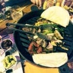 Tacos Al Carbon Adobo Chicken & Beef $39 @ El Vez Philadelphia