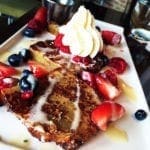 Bread Pudding French Toast $13 Sunday Brunch @ 8407 Kitchen Bar in Down Town Silver Spring, Maryland