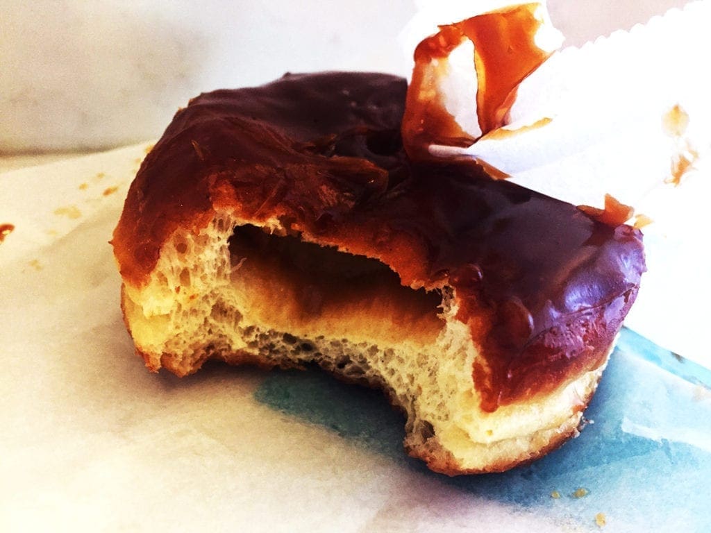 Salted Dulce de Leche Donut @ District Doughnut in Capitol Hill