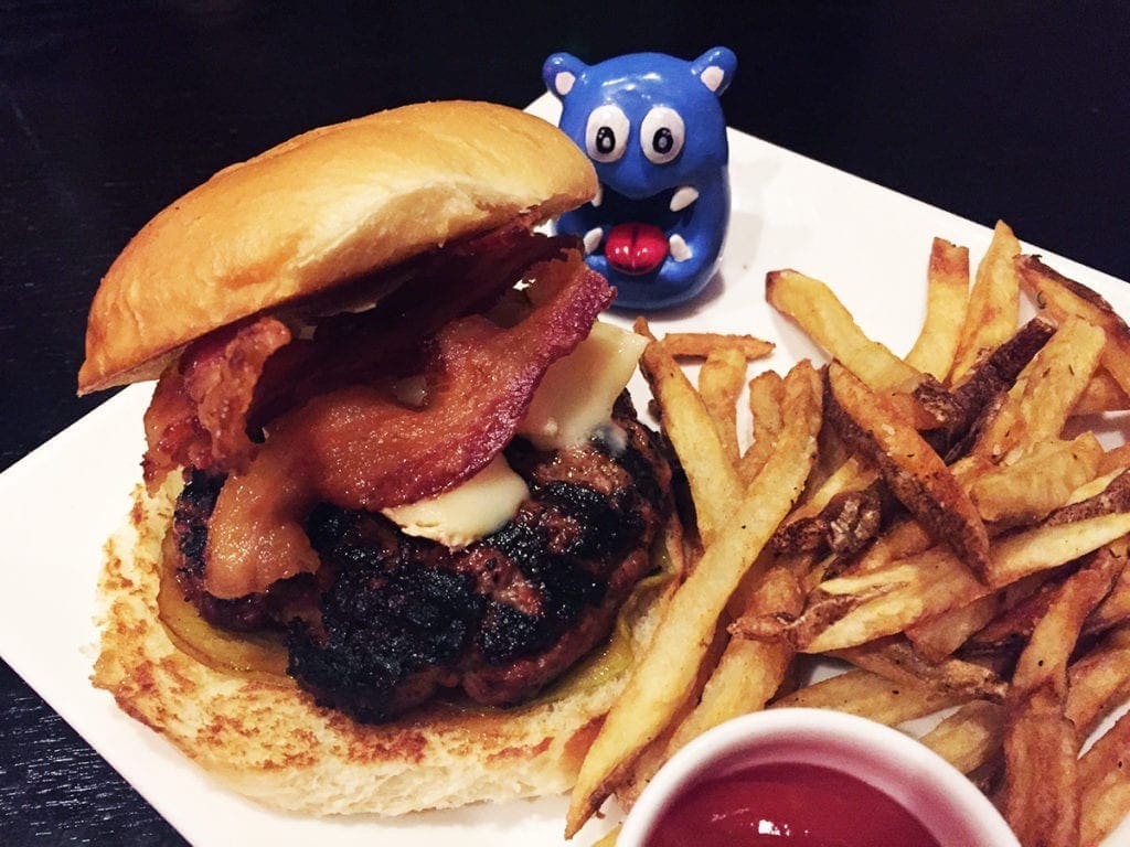 Grilled Apple Brie Burger @ Scion in Down Town Silver Spring, Maryland