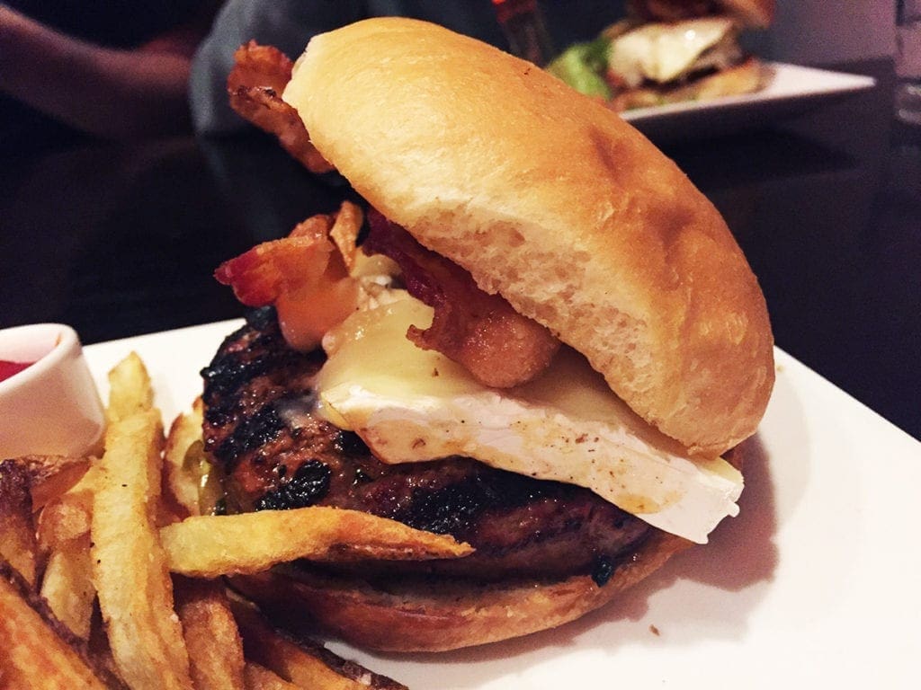 Grilled Apple Brie Burger @ Scion in Down Town Silver Spring, Maryland