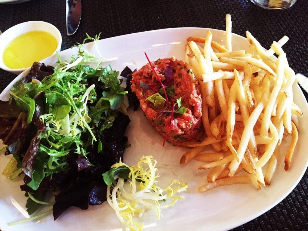 Beef Tartar @ La Piquette in Cathedral Common Washington DC