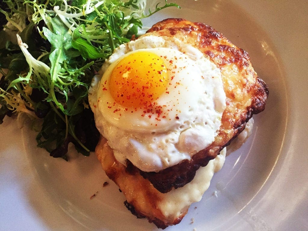 Croque Madame @ La Piquette in Cathedral Common DC