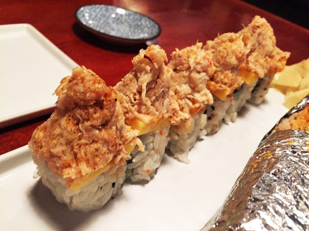 Humpty Dumpty Roll $11 @ Sushi Jin in Down Town Silver Spring, Maryland