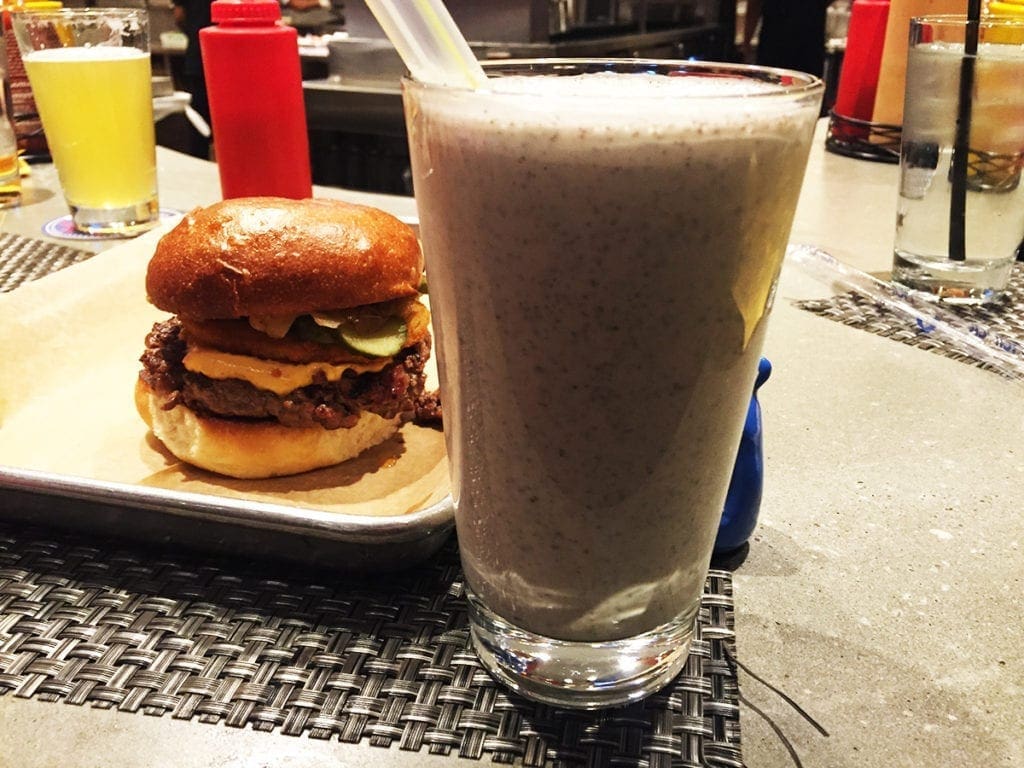 Orea Speedwagon Milkshake @ Burger Tap & Shake in Tenleytown Washington DC