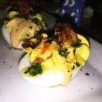 Vadouvin Deviled Eggs $8 @ Dino’s Grotto on U Street in Washington DC