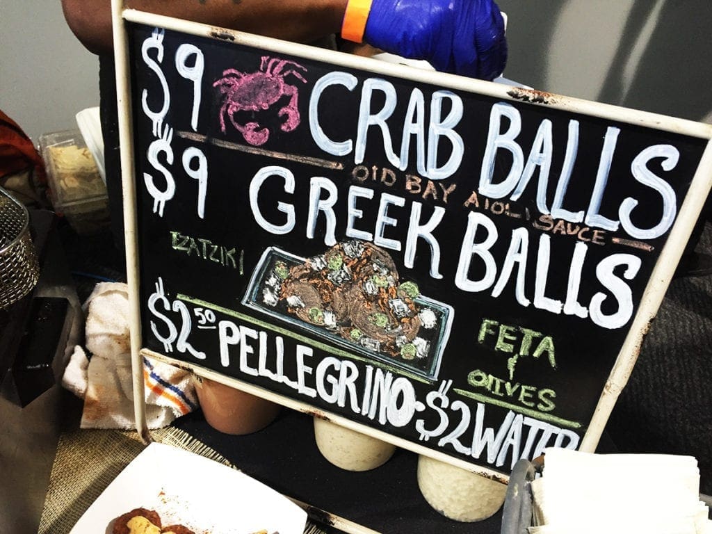 8 Ball Meatball in at Emporiyum Food Market in Baltimore