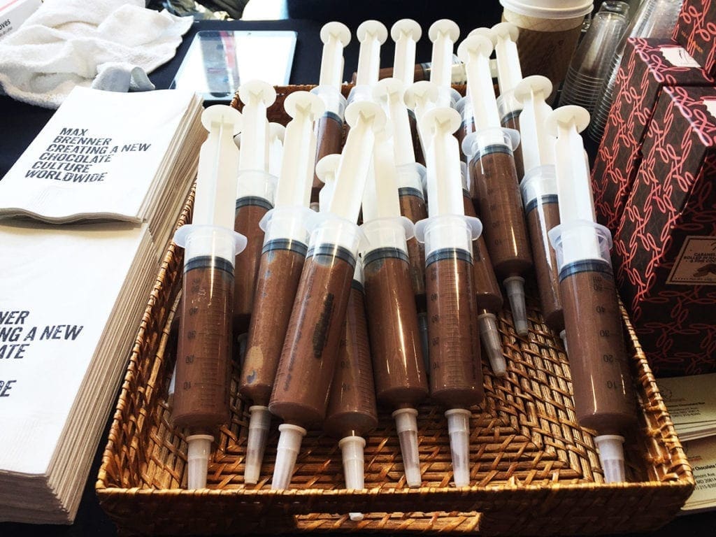 Chocolate Syringes from Max Brenner at Emporiyum