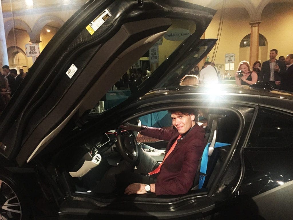 Driving BMW at Best of Washington 2016