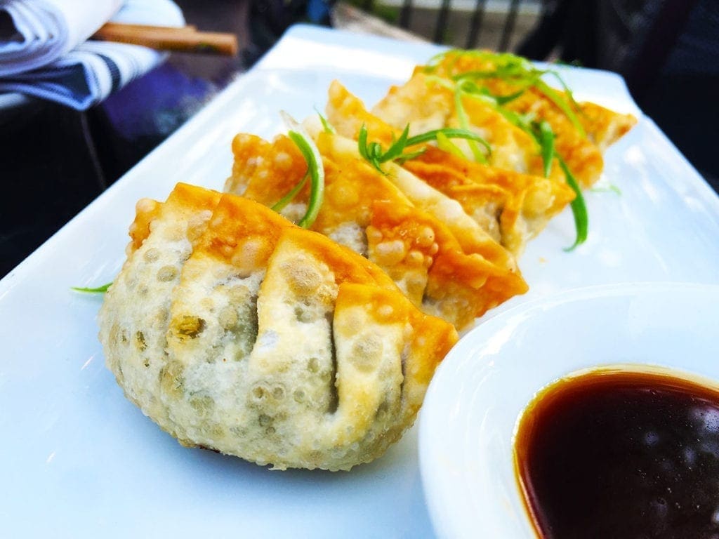 Pork Gyoza @ Chaplin's Ramen Bar