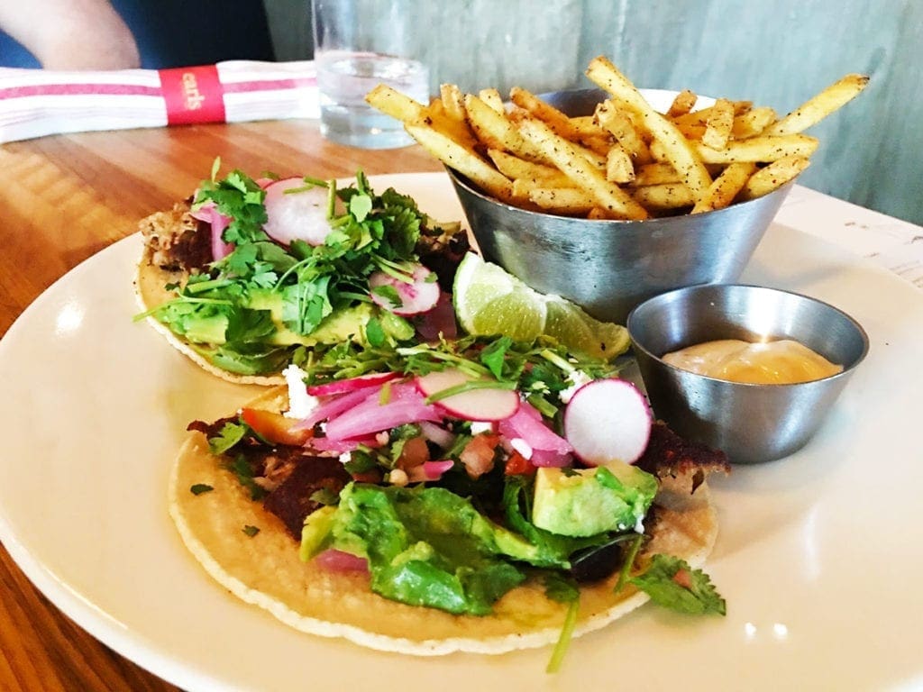 Pork Carnitas Tacos @ Earls in Tyson Corner, Washington DC