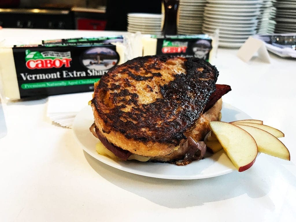 Monte Cristo Sandwich with Cabot Cheese