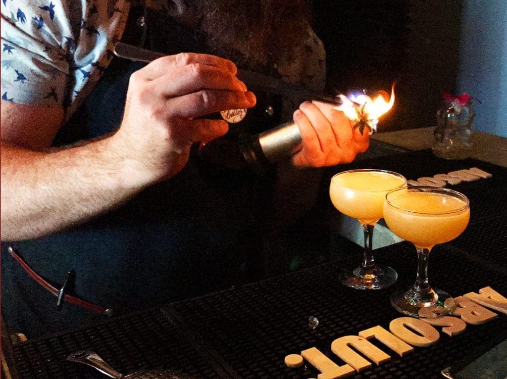 Making Dothraquiri Drink at The Game of Thrones Popup Bar