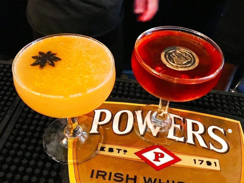 Drinks at The Game of Thrones Popup Bar